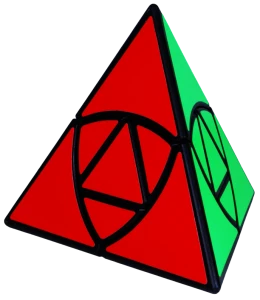 KOSTKA RUBIKA 3x3x3 Pyraminx DuoMo Cube 3x3 QiYi Pyramid