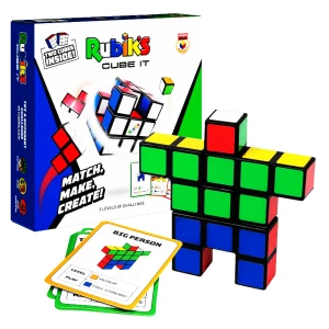 ZESTAW ORYGINALNA KOSTKA RUBIKA 3x3x3 DLA DZIECI UKŁADANKA RUBIK'S Cube 3x3