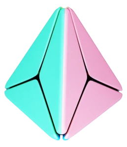 KOSTKA RUBIKA 3x3x3 MoYu Boomerang Pyramid Pyraminx Cube 3x3