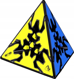 KOSTKA RUBIKA 3x3x3 Gear Pyraminx QiYi 3x3 Pyramid