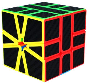 KOSTKA RUBIKA 3x3x3 Square-1 Carbon Cube 3x3