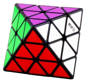 KOSTKA RUBIKA 3x3x3 QiYi FTO Tiled Face Turning Octahedron Cube 3x3