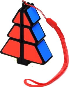 KOSTKA RUBIKA Choinka BRELOK Christmas Tree CubeZ-Cube