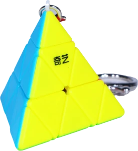 KOSTKA RUBIKA 3x3x3 Brelok QiYi Pyraminx 30mm Pyramid