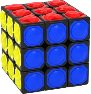 KOSTKA RUBIKA 3x3x3 Blind YJ 3x3