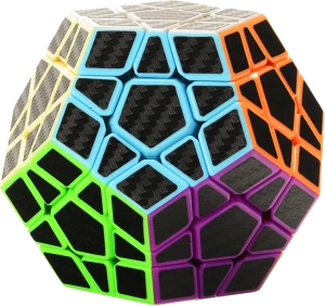 KOSTKA RUBIKA 3x3x3 Megaminx Carbon MoYu