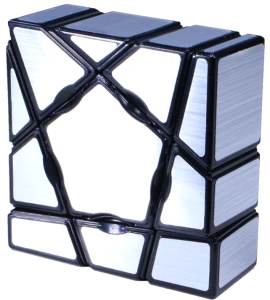 KOSTKA RUBIKA 3x3x3 YJ Ghost Cube Silver 3x3