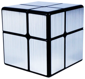 KOSTKA RUBIKA 2x2x2 Mirror Silver 2x2 QiYi