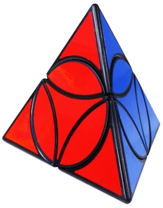 KOSTKA RUBIKA 3x3x3 Pyraminx QiYi 3x3 Coin Tetrahedron Pyramid